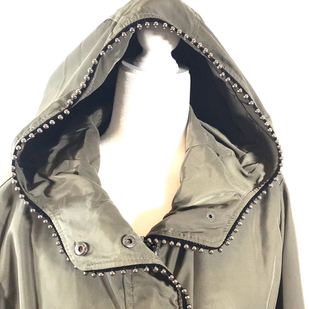 Steve Madden Women’s Olive Coat. Size: M - Picture 2 of 8